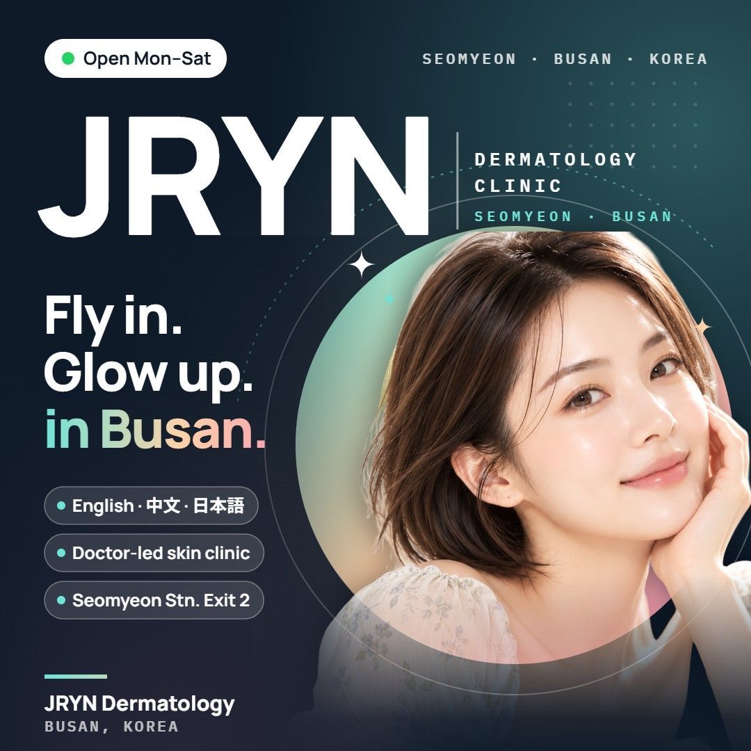JRYN Dermatology clinic in Seomyeon, Busan, Korea
