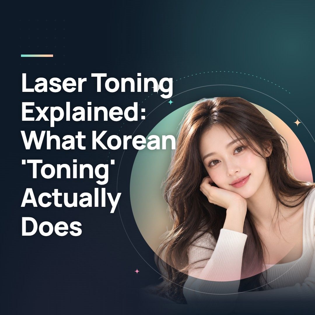 Laser Toning Explained: What Korean 'Toning' Actually Does