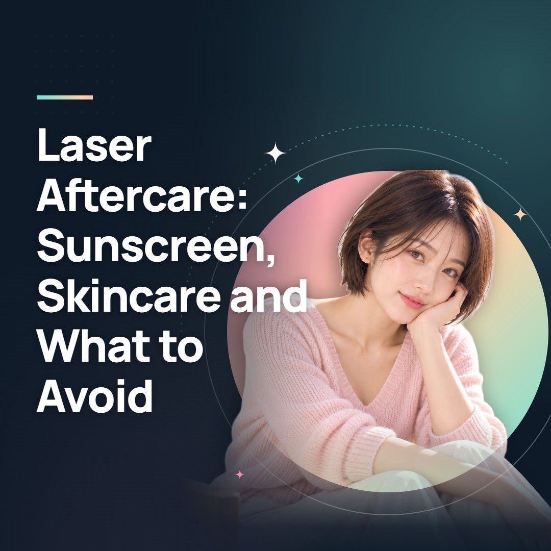 Laser Aftercare: Sunscreen, Skincare and What to Avoid
