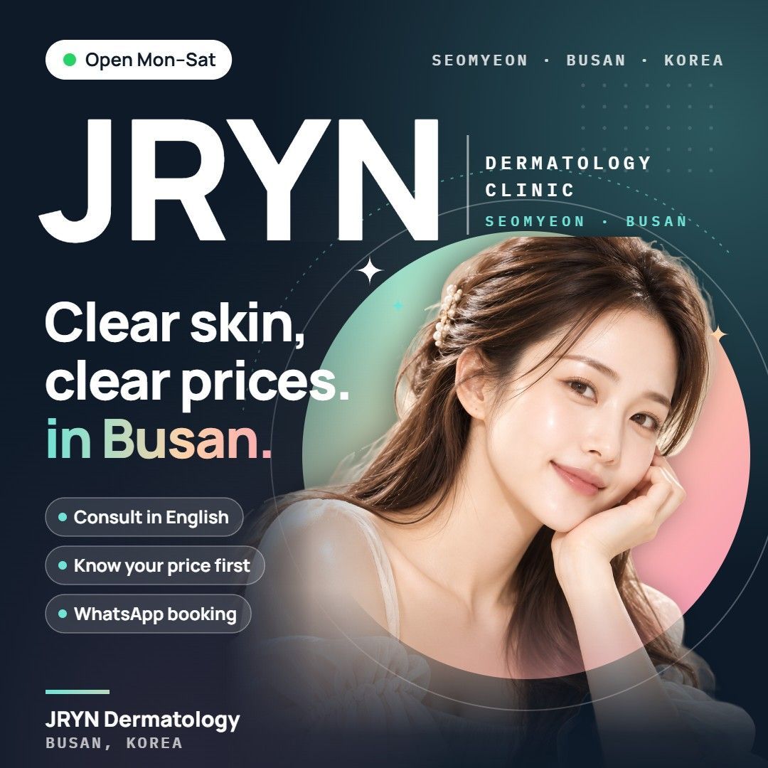 JRYN Dermatology clinic in Seomyeon, Busan, Korea