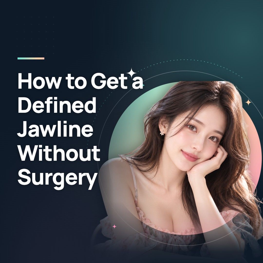 How to Get a Defined Jawline Without Surgery