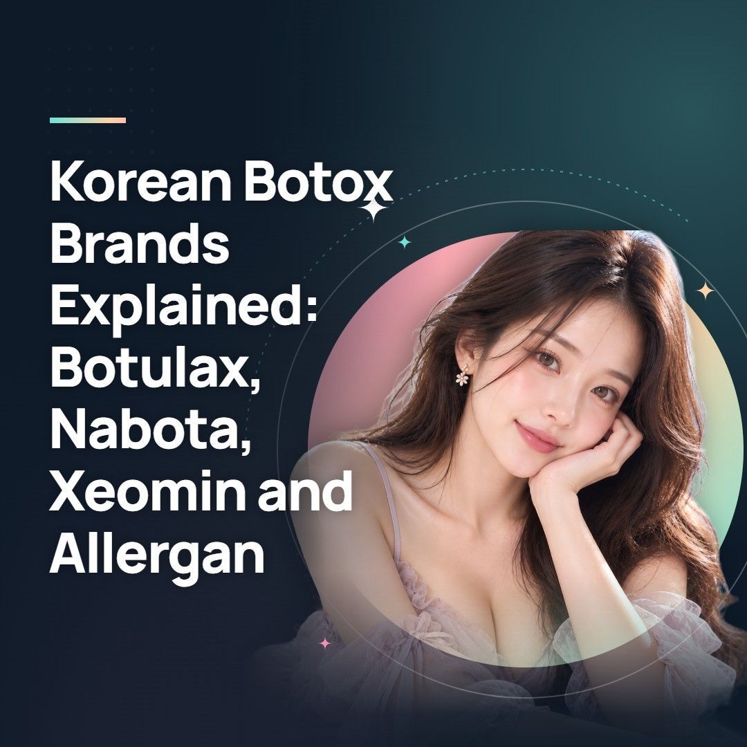 Korean Botox Brands Explained: Botulax, Nabota, Xeomin and Allergan