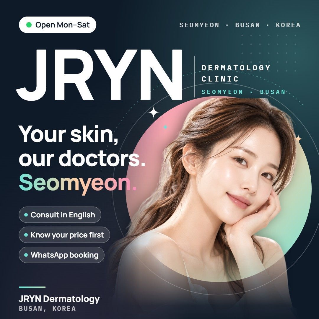 JRYN Dermatology clinic in Seomyeon, Busan, Korea