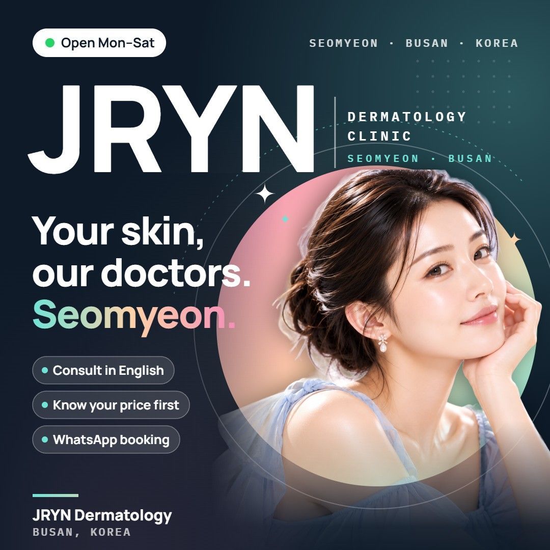 JRYN Dermatology clinic in Seomyeon, Busan, Korea
