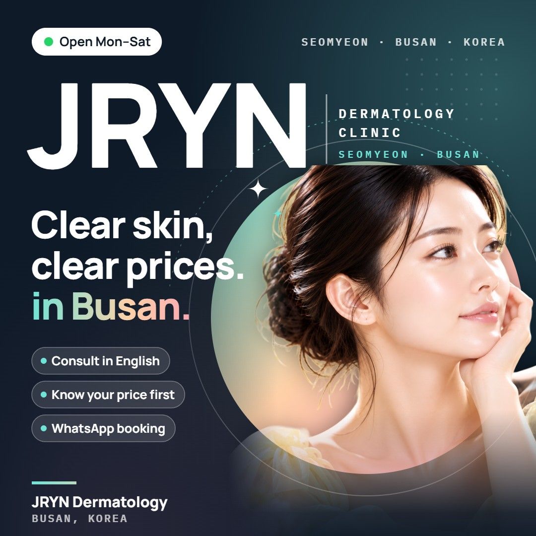 JRYN Dermatology clinic in Seomyeon, Busan, Korea