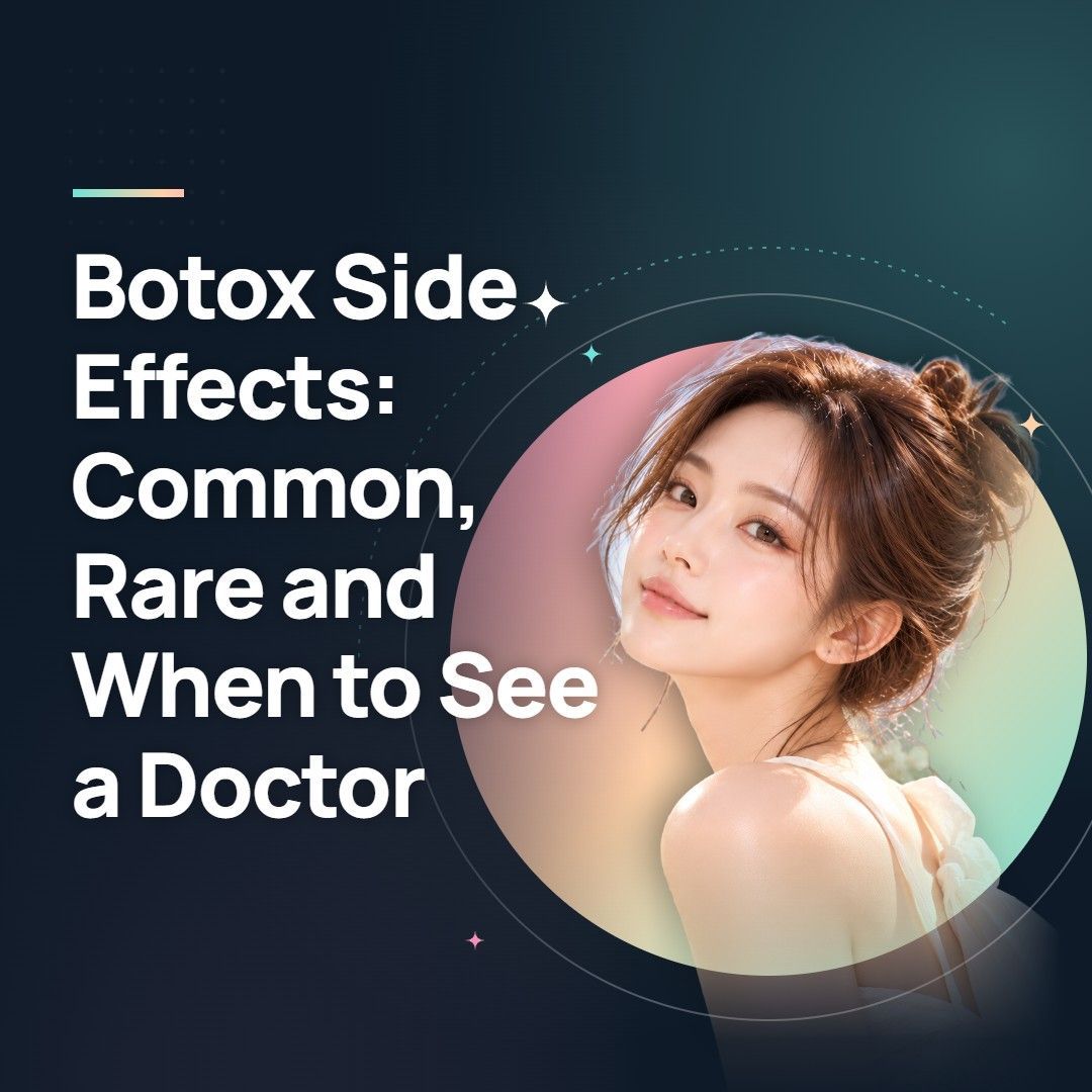 Botox Side Effects: Common, Rare and When to See a Doctor