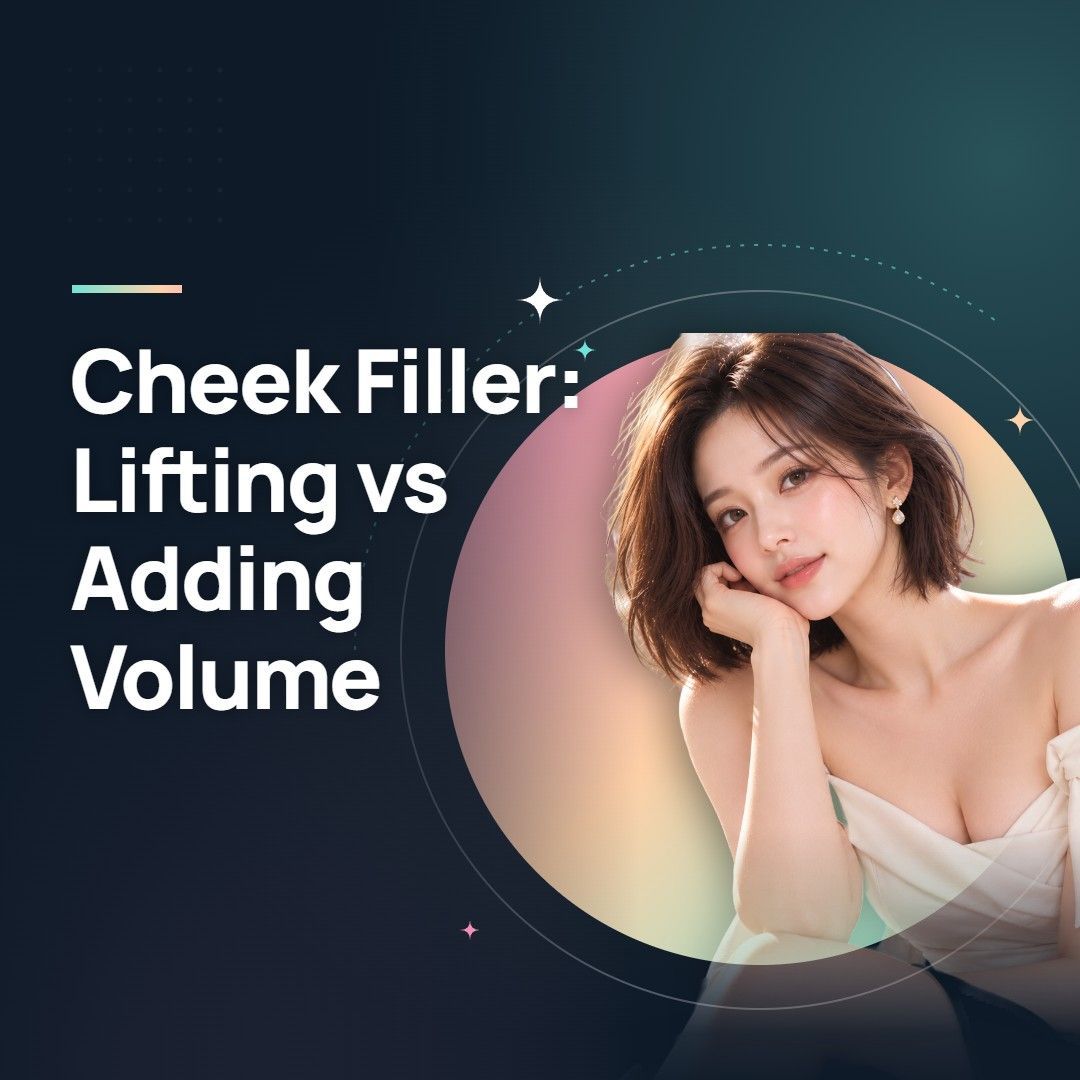 Cheek Filler: Lifting vs Adding Volume