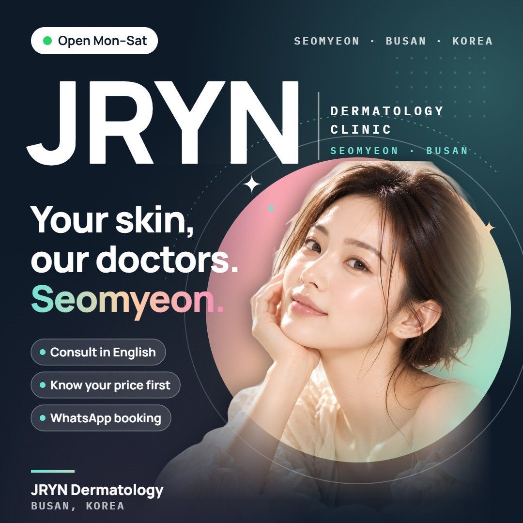 JRYN Dermatology clinic in Seomyeon, Busan, Korea
