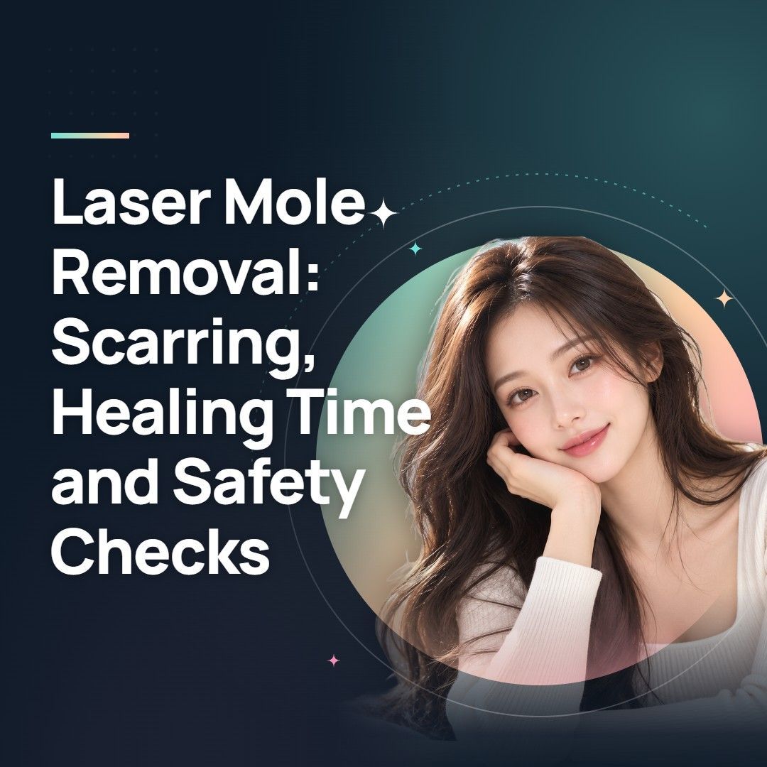 Laser Mole Removal: Scarring, Healing Time and Safety Checks