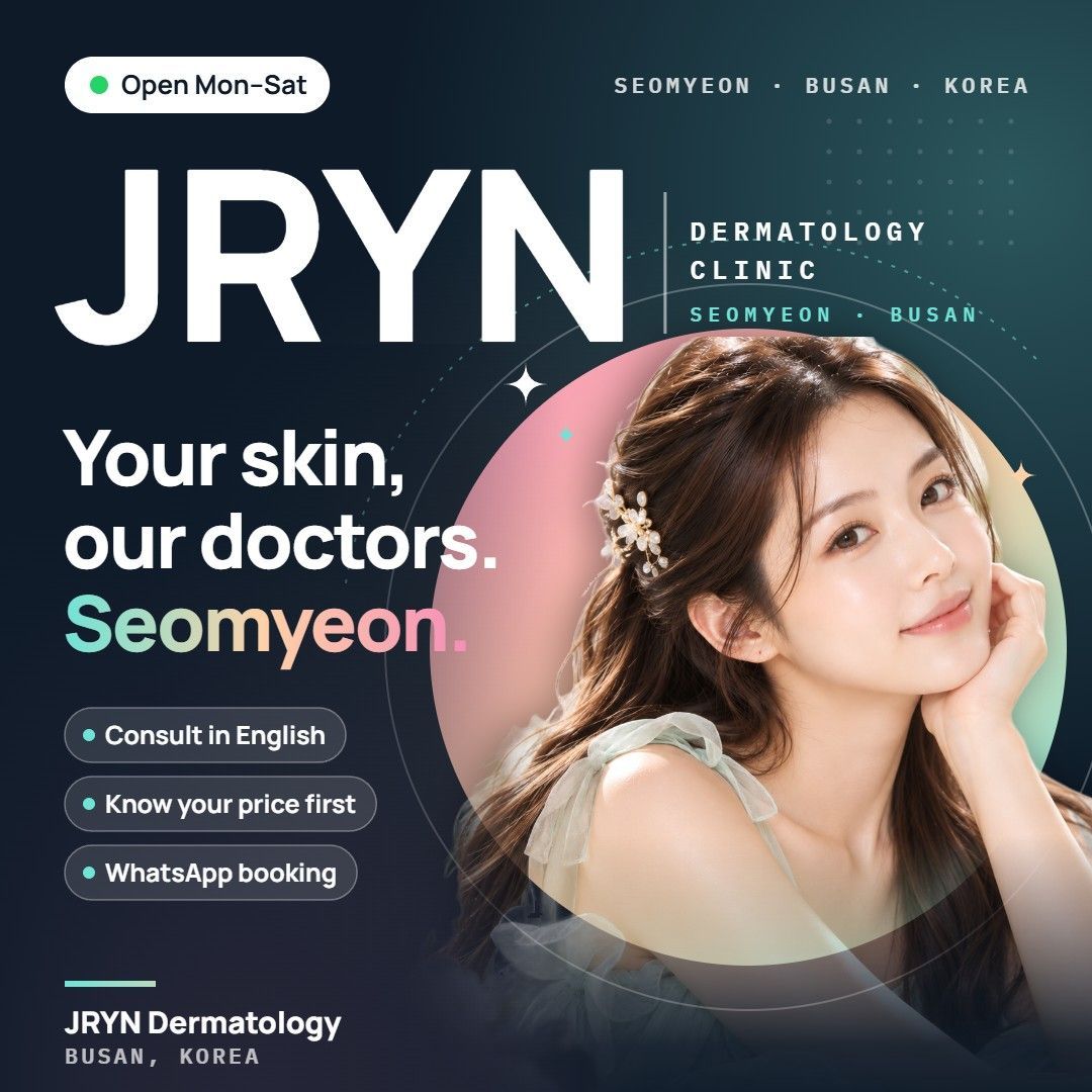 JRYN Dermatology clinic in Seomyeon, Busan, Korea
