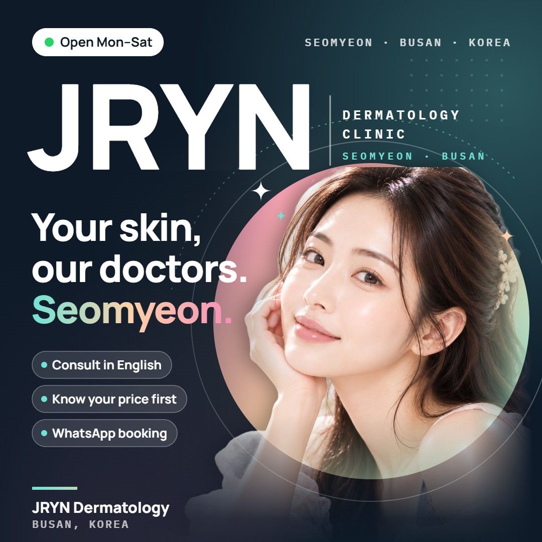 JRYN Dermatology clinic in Seomyeon, Busan, Korea