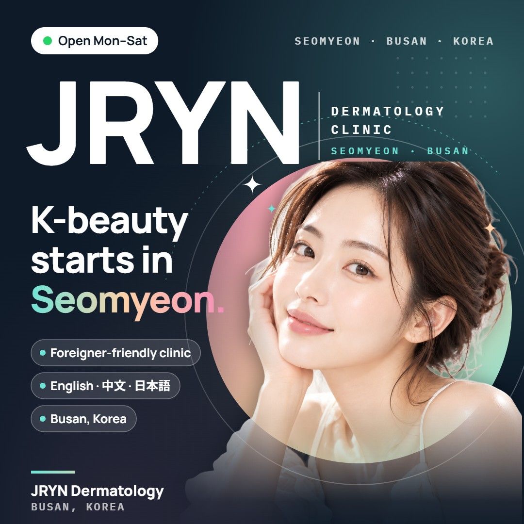 JRYN Dermatology clinic in Seomyeon, Busan, Korea