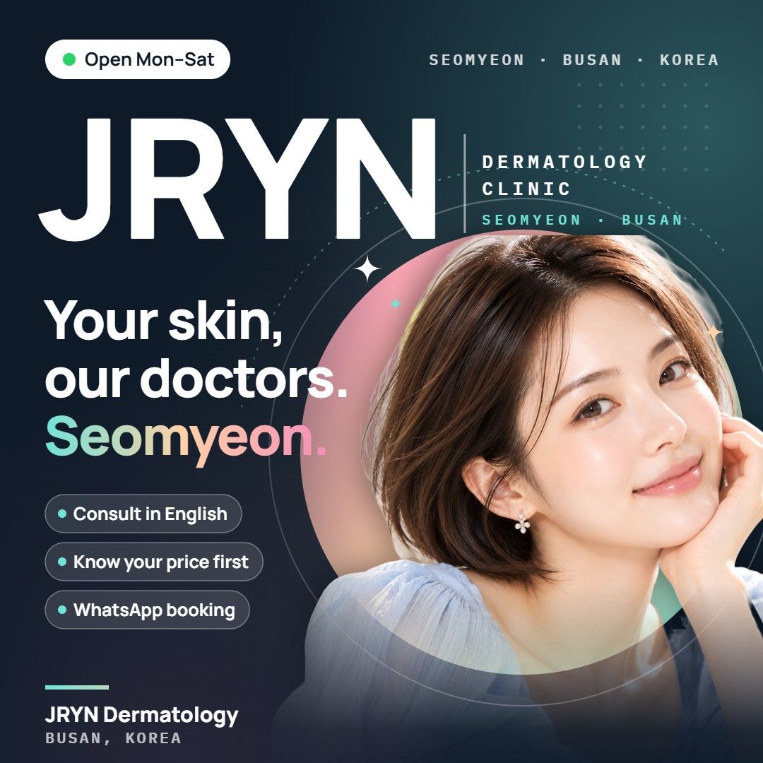 JRYN Dermatology clinic in Seomyeon, Busan, Korea