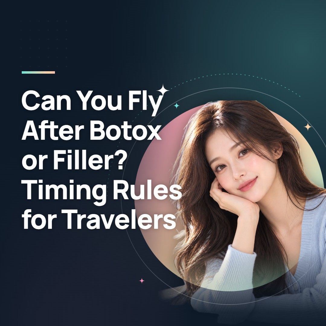 Can You Fly After Botox or Filler? Timing Rules for Travelers