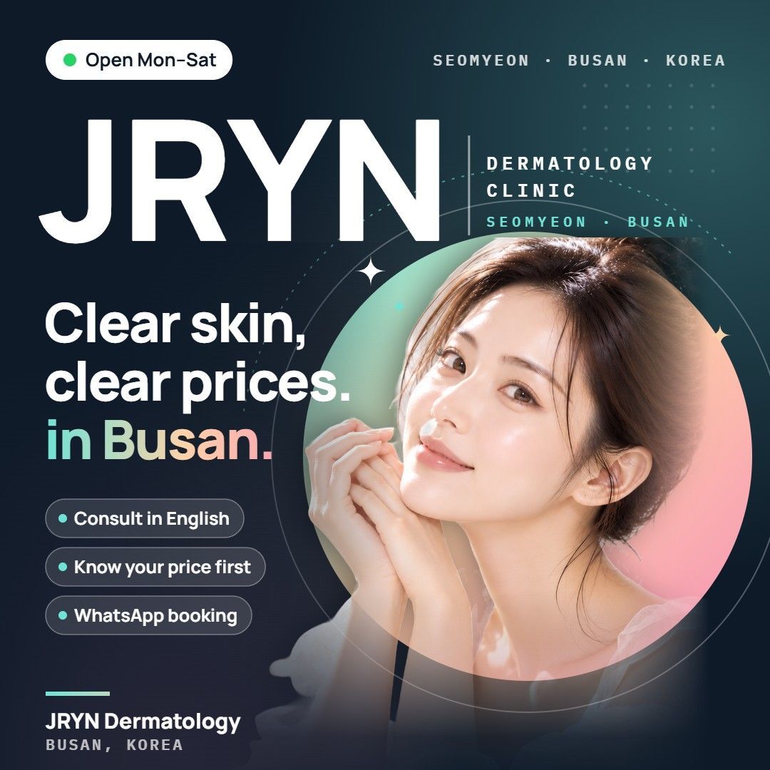 JRYN Dermatology clinic in Seomyeon, Busan, Korea
