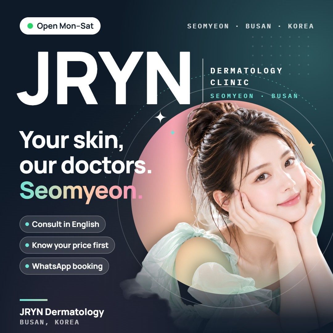JRYN Dermatology clinic in Seomyeon, Busan, Korea