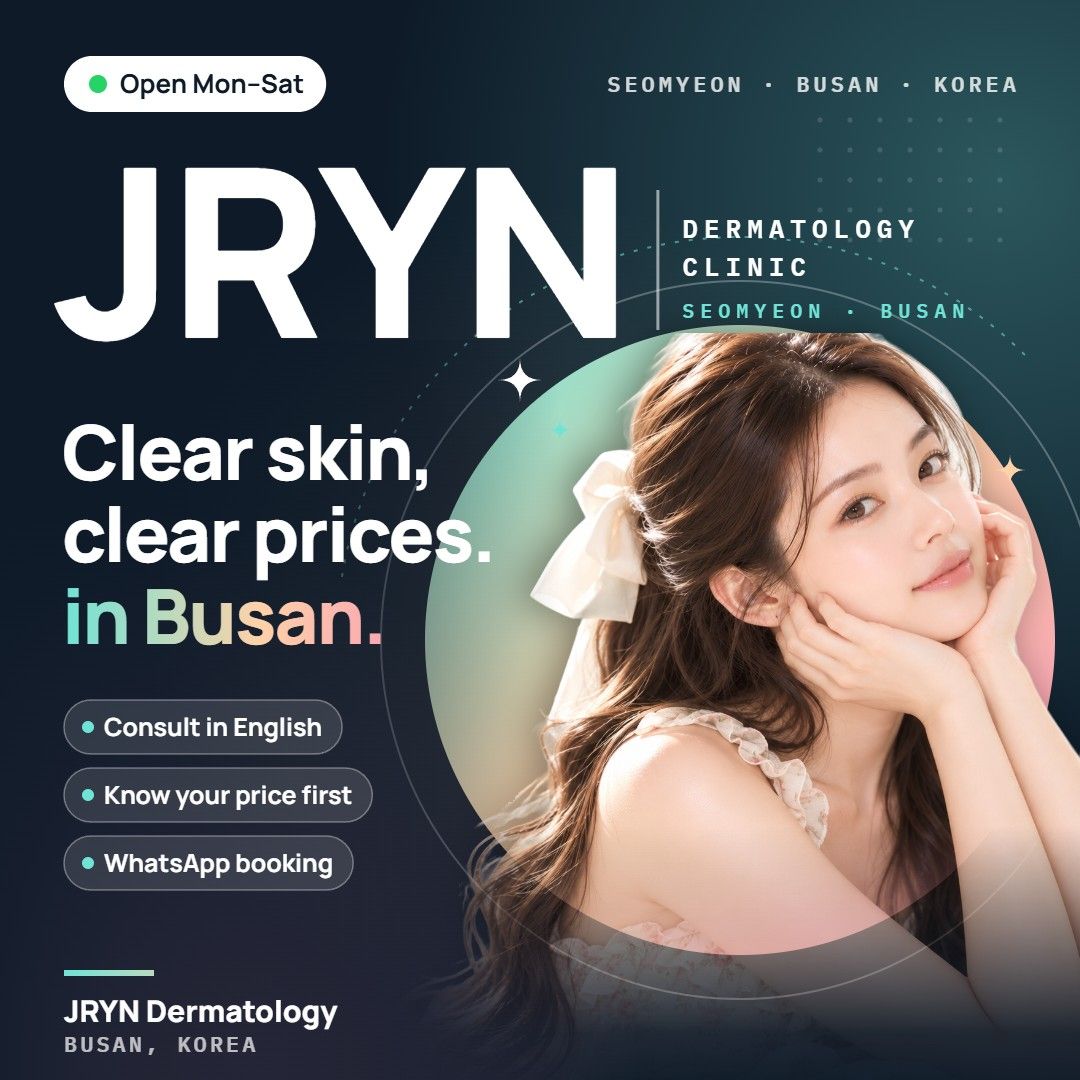 JRYN Dermatology clinic in Seomyeon, Busan, Korea