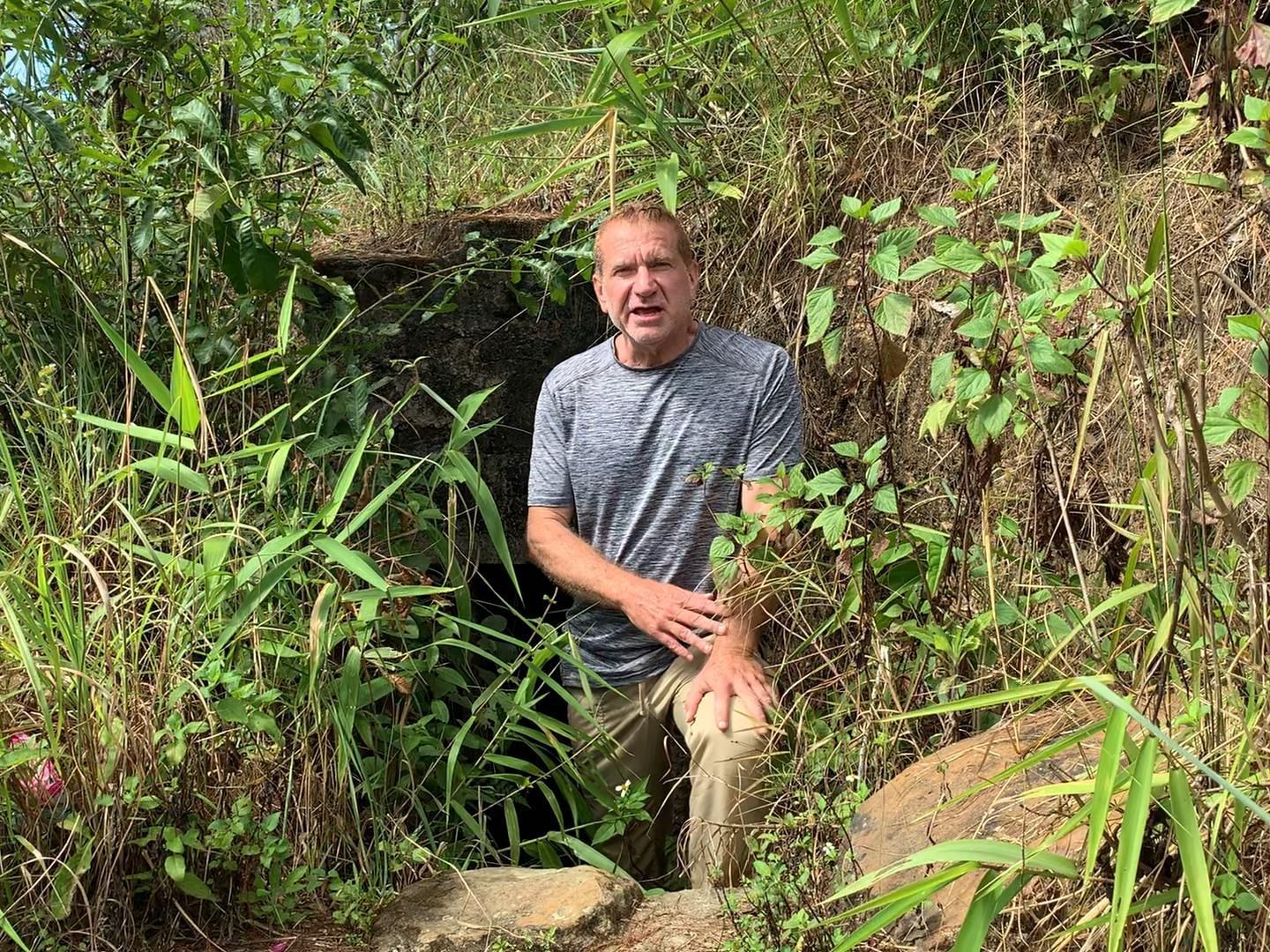 Phou Keng, Laos. Site of vicious battle.