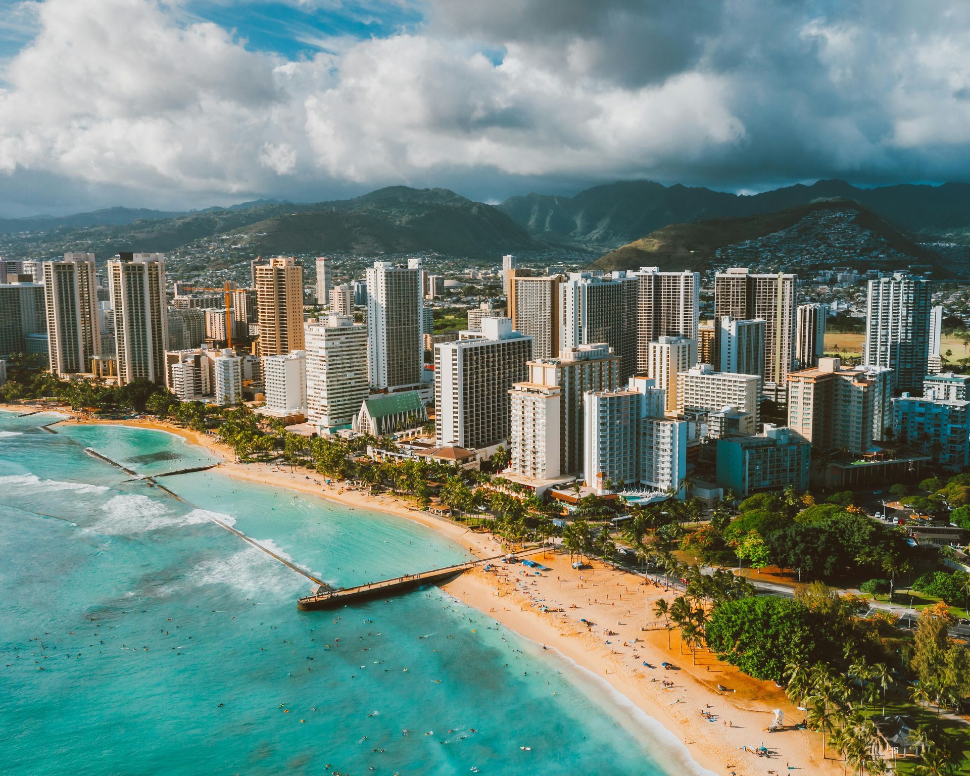 The city of Honolulu. 