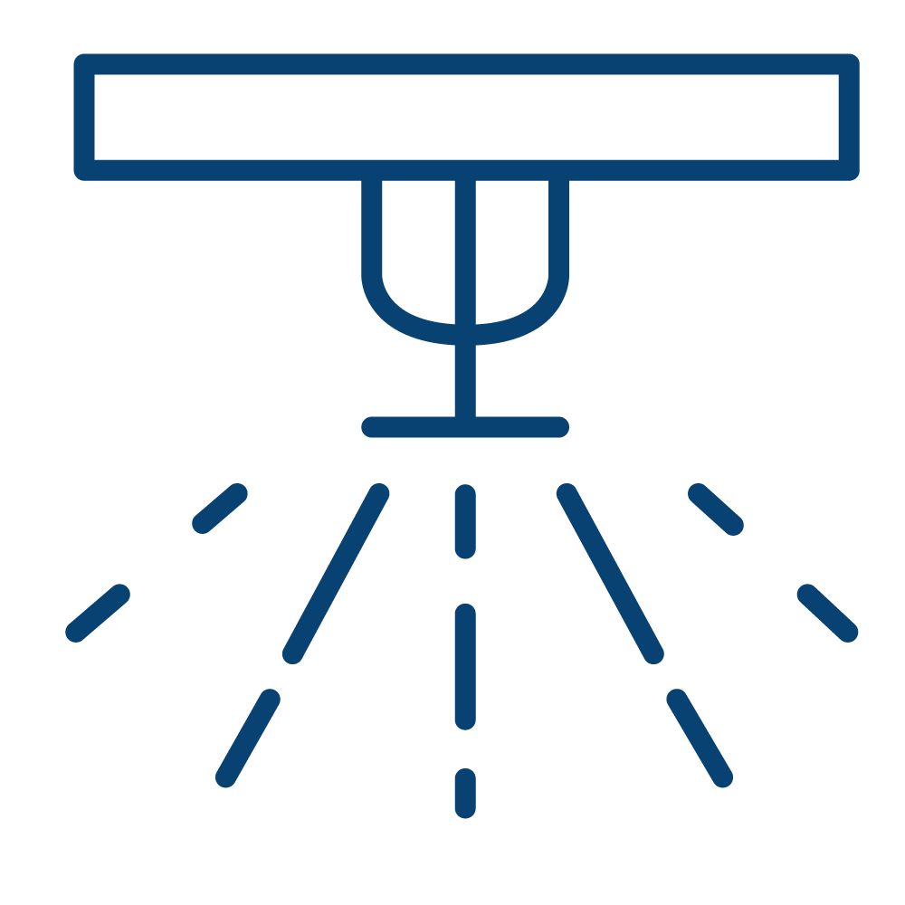 Sprinkleranlegg med dråper - logo sprinkleranlegg