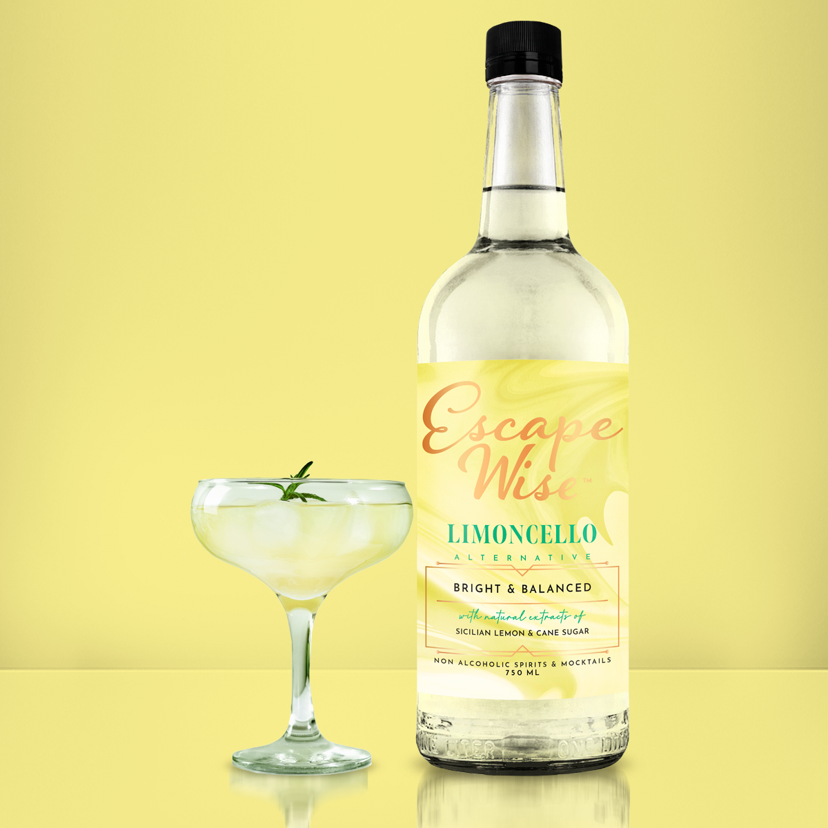 NonAlcoholic Limoncello Cordial NonAlcoholic Cordials and Liqueurs