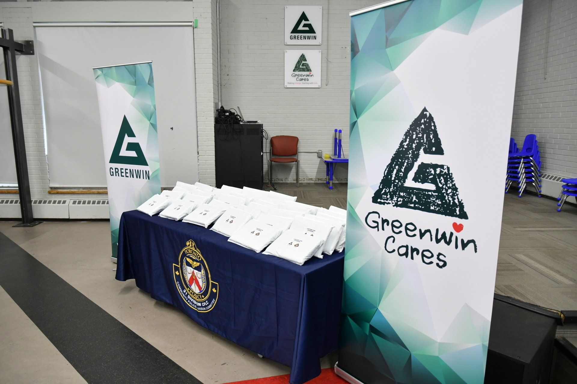 Laptops on display