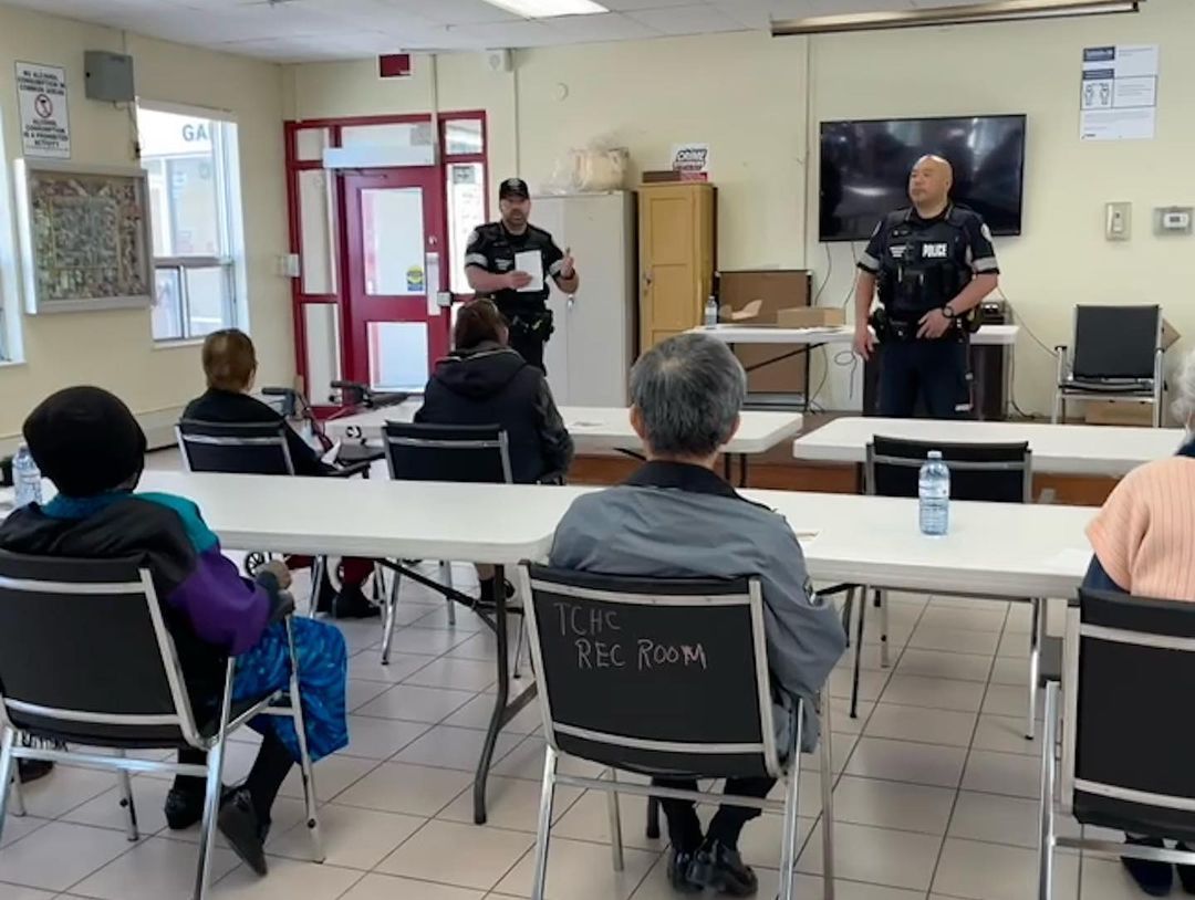 31 Division NCOs discussing elder abuse