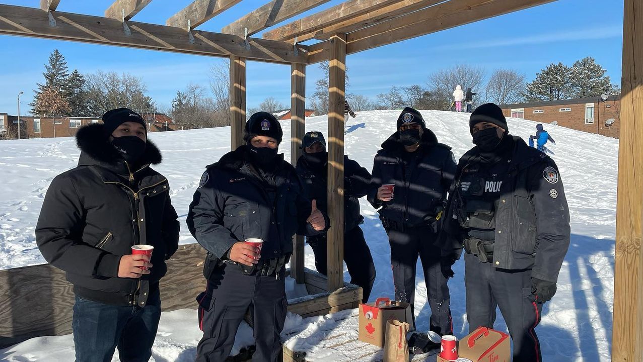 Officers at Driftwood Park