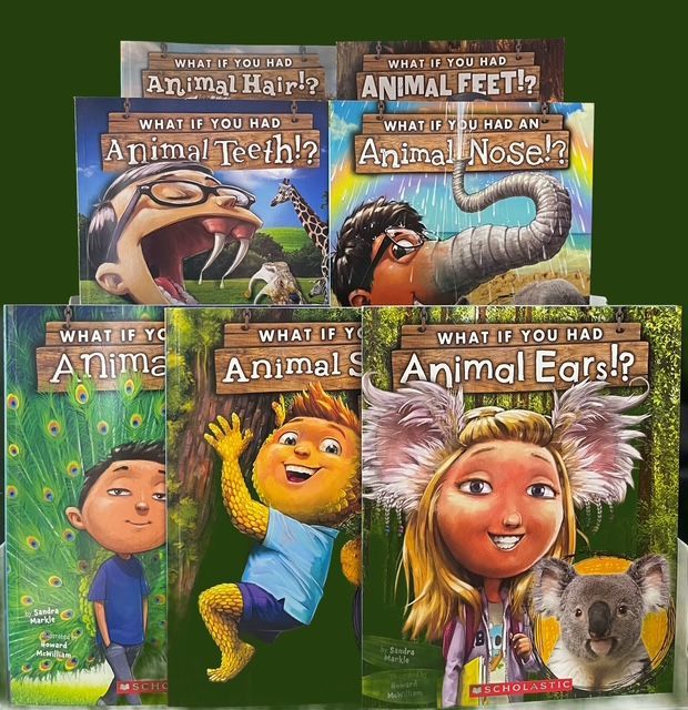 Stack of Scholastic 