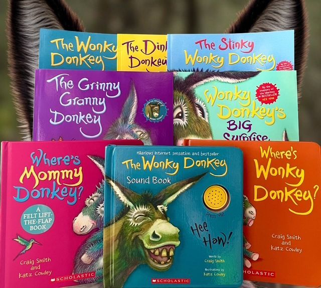 Eight colorful children’s books from 
