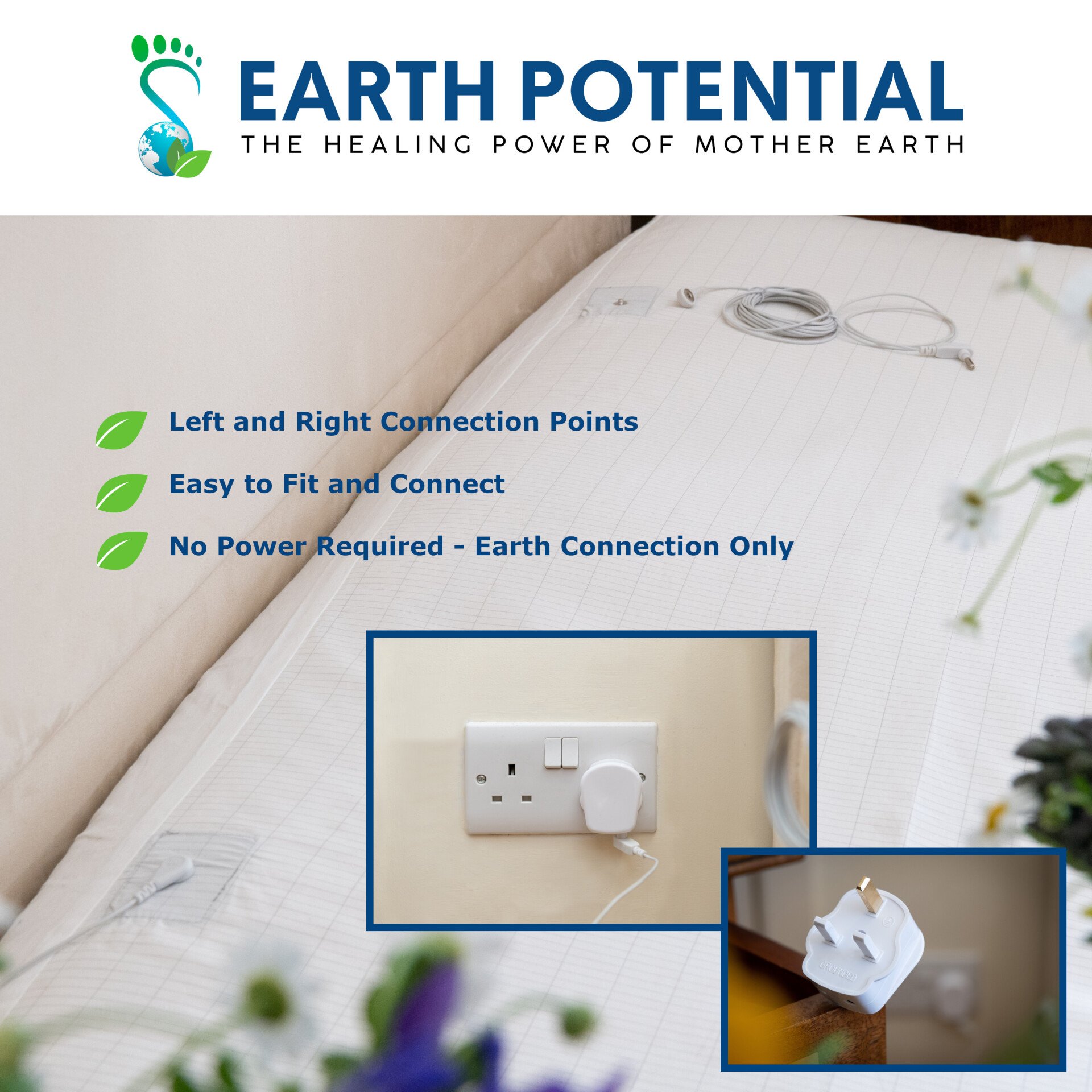 UK Double Earthing Grounding Sheet