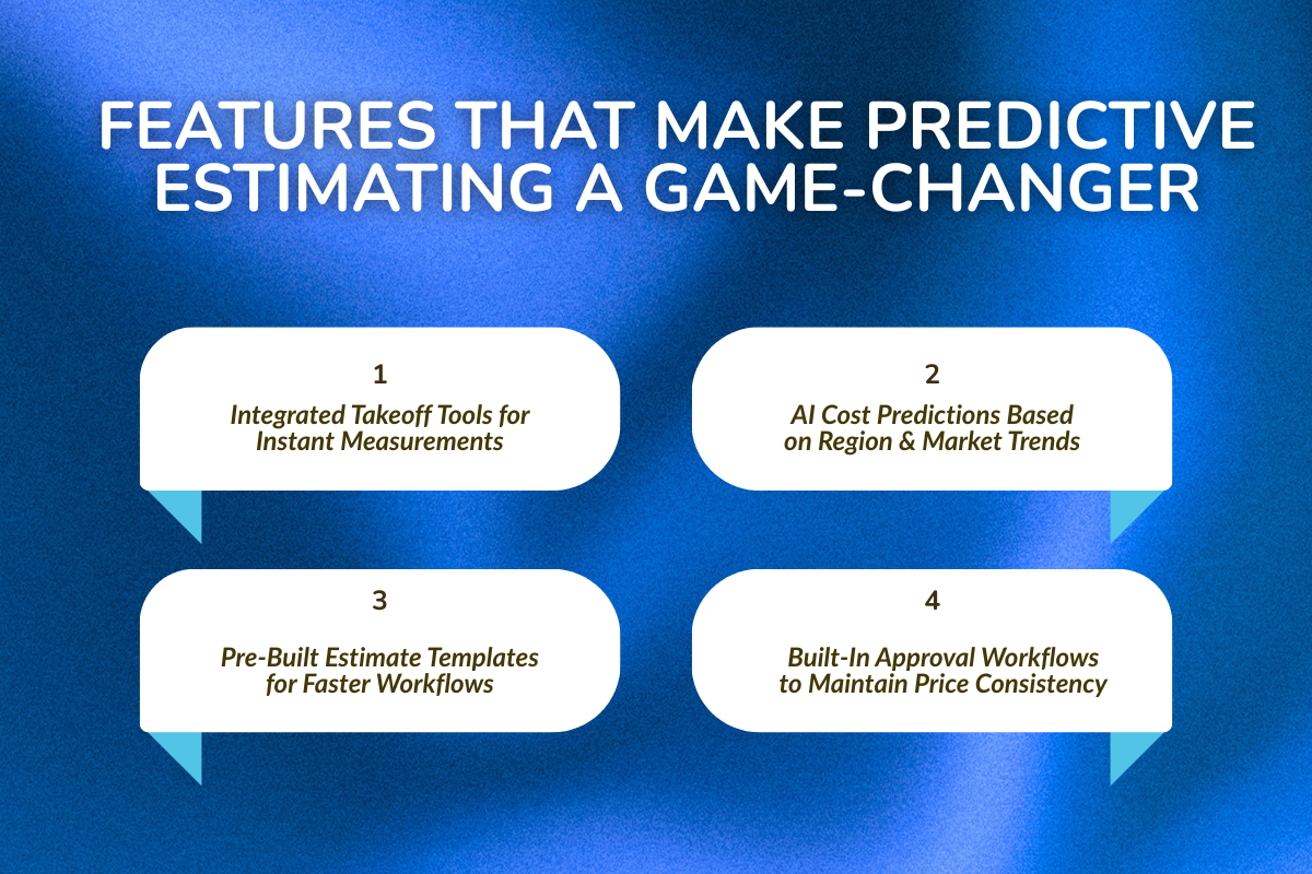 What are the Features That Make Predictive Estimating a Game-Changer?