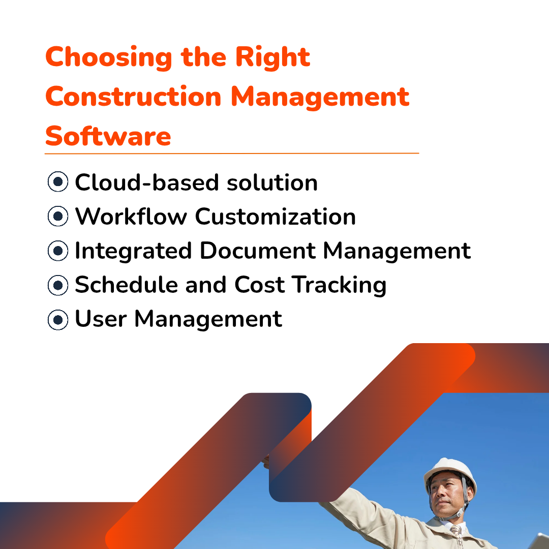 Choosing the Right Construction Management Software