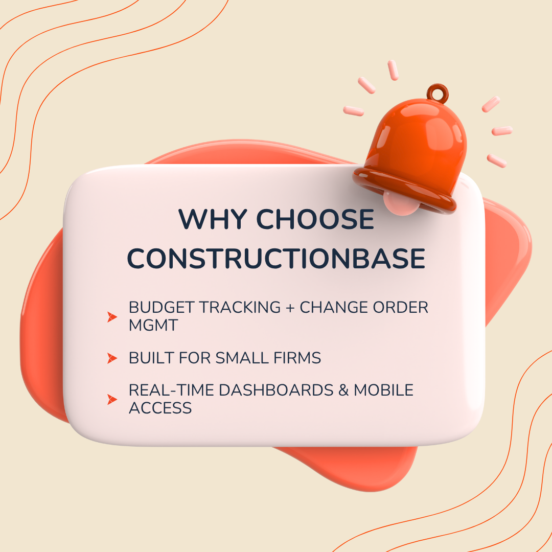 Why is Constructionbase the perfect choice for small construction companies?