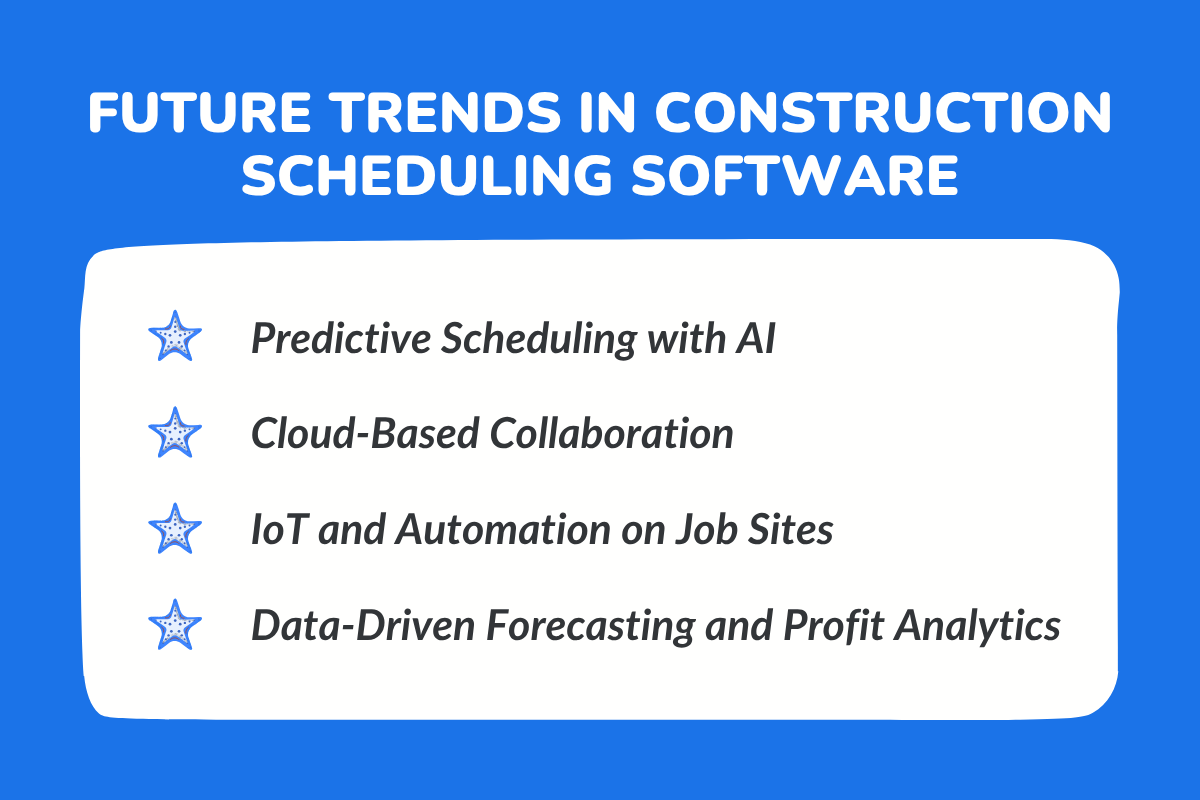 Future Trends in Construction Scheduling Software
