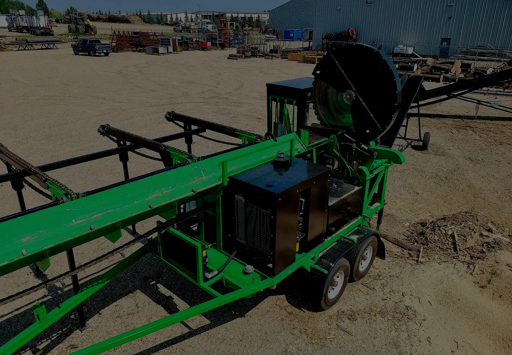 Firewood processing machines