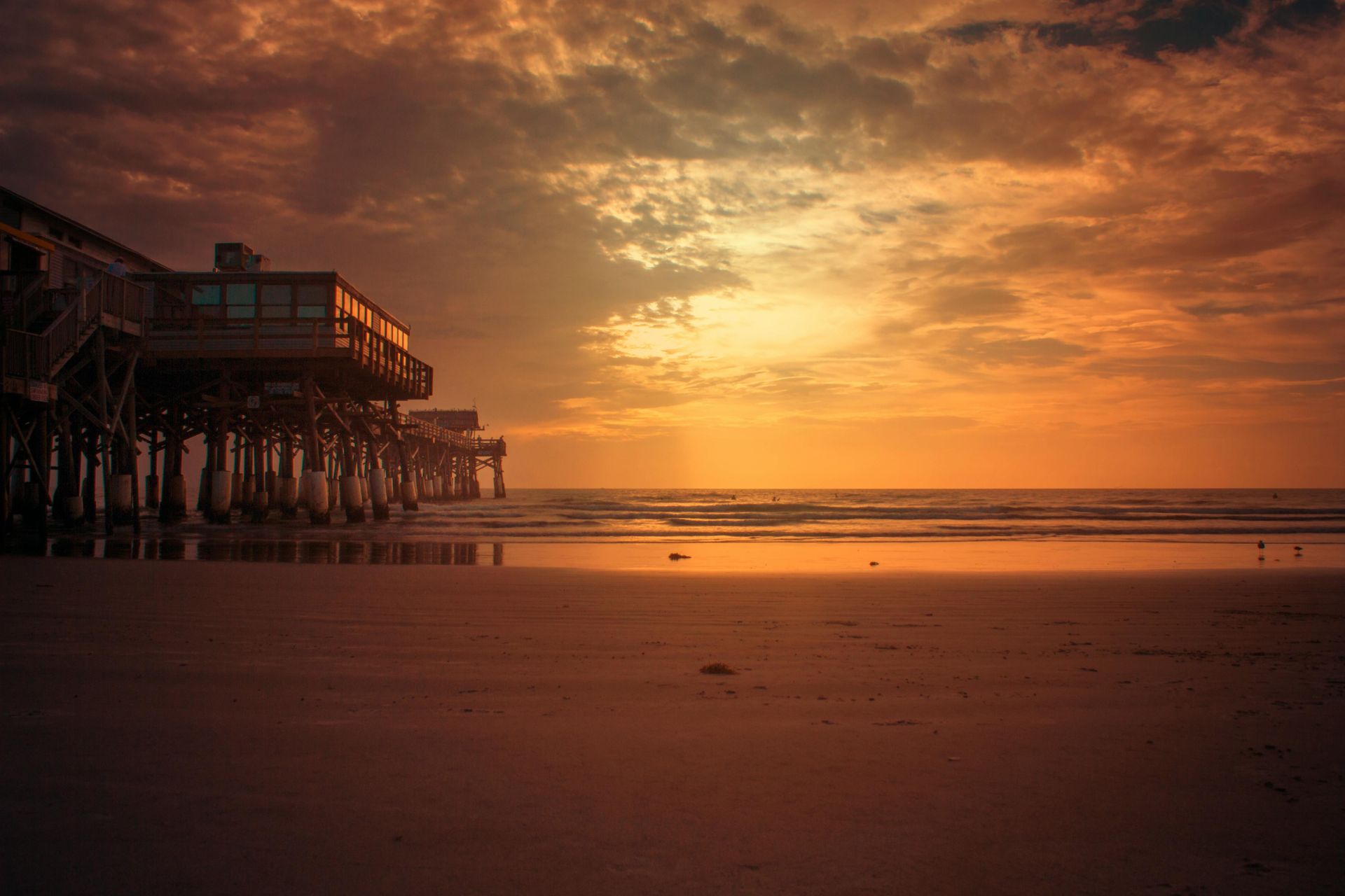 Cocoa Beach Sunrise Pier 