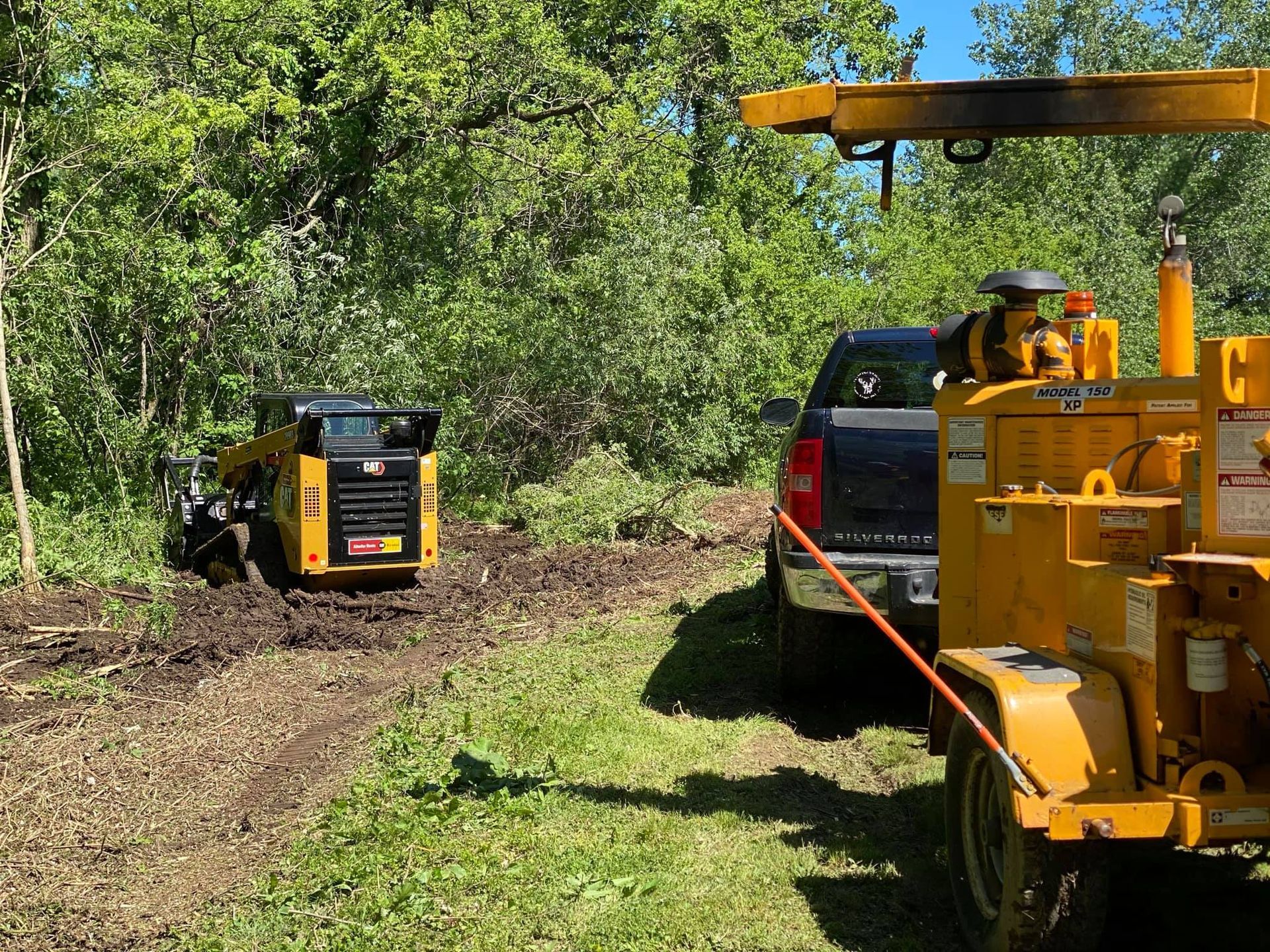 Wood grinder — Merrillville IN — El Errante Tree & Landscaping Service