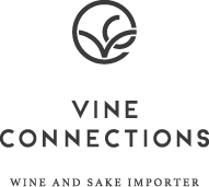 Vine Connections logo featuring a circular vine icon above text reading 