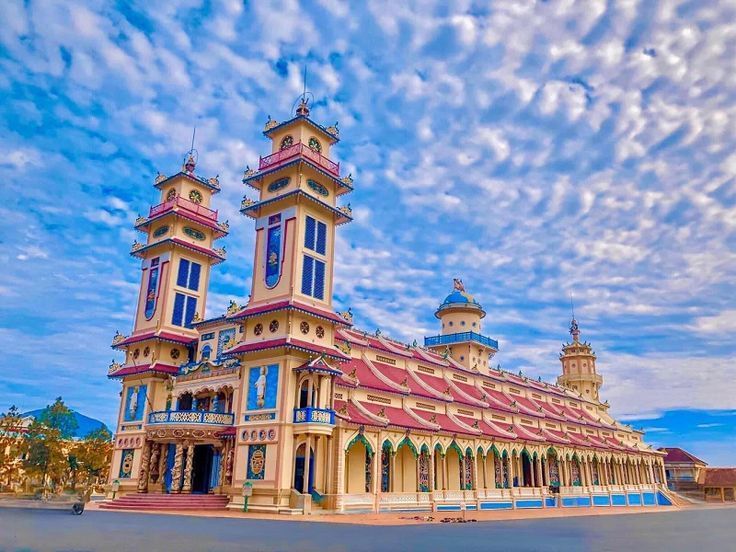 Visit the Cao Dai Holy See in Tay Ninh