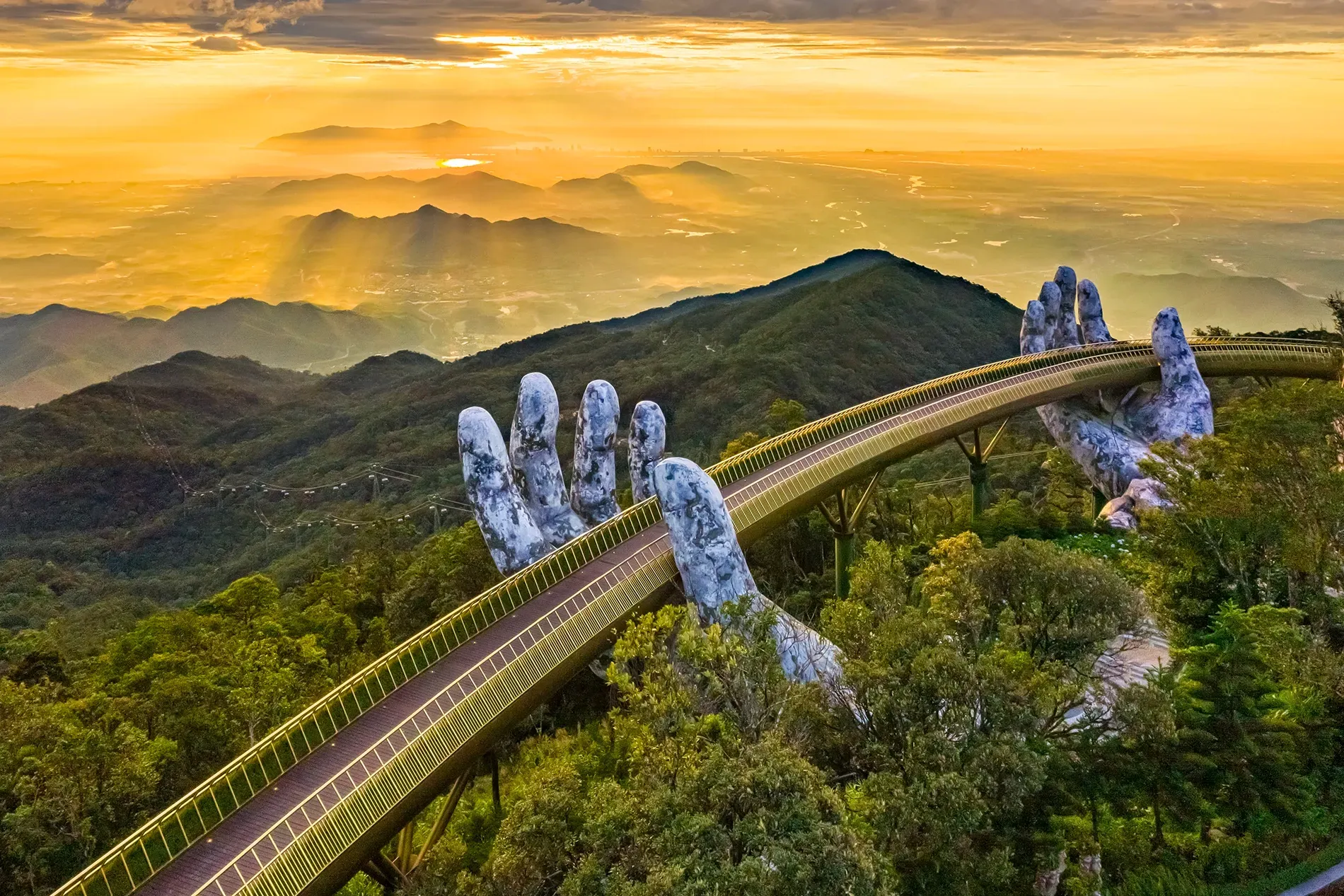 Visit Ba Na Hills & the Golden Bridge