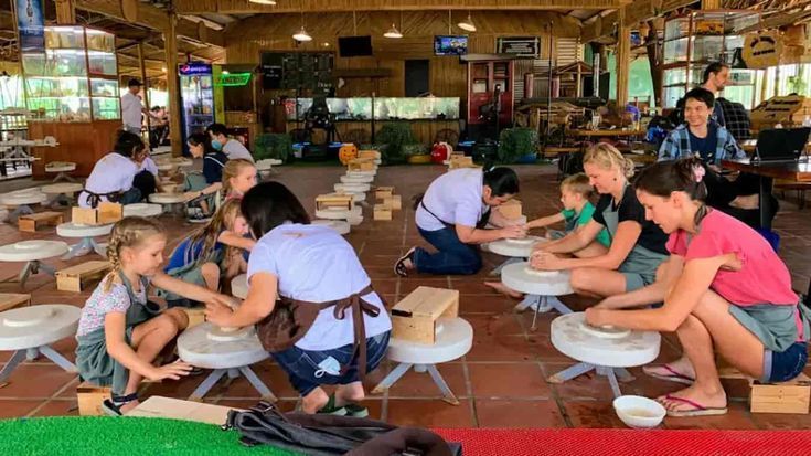 Bat Trang Pottery Village