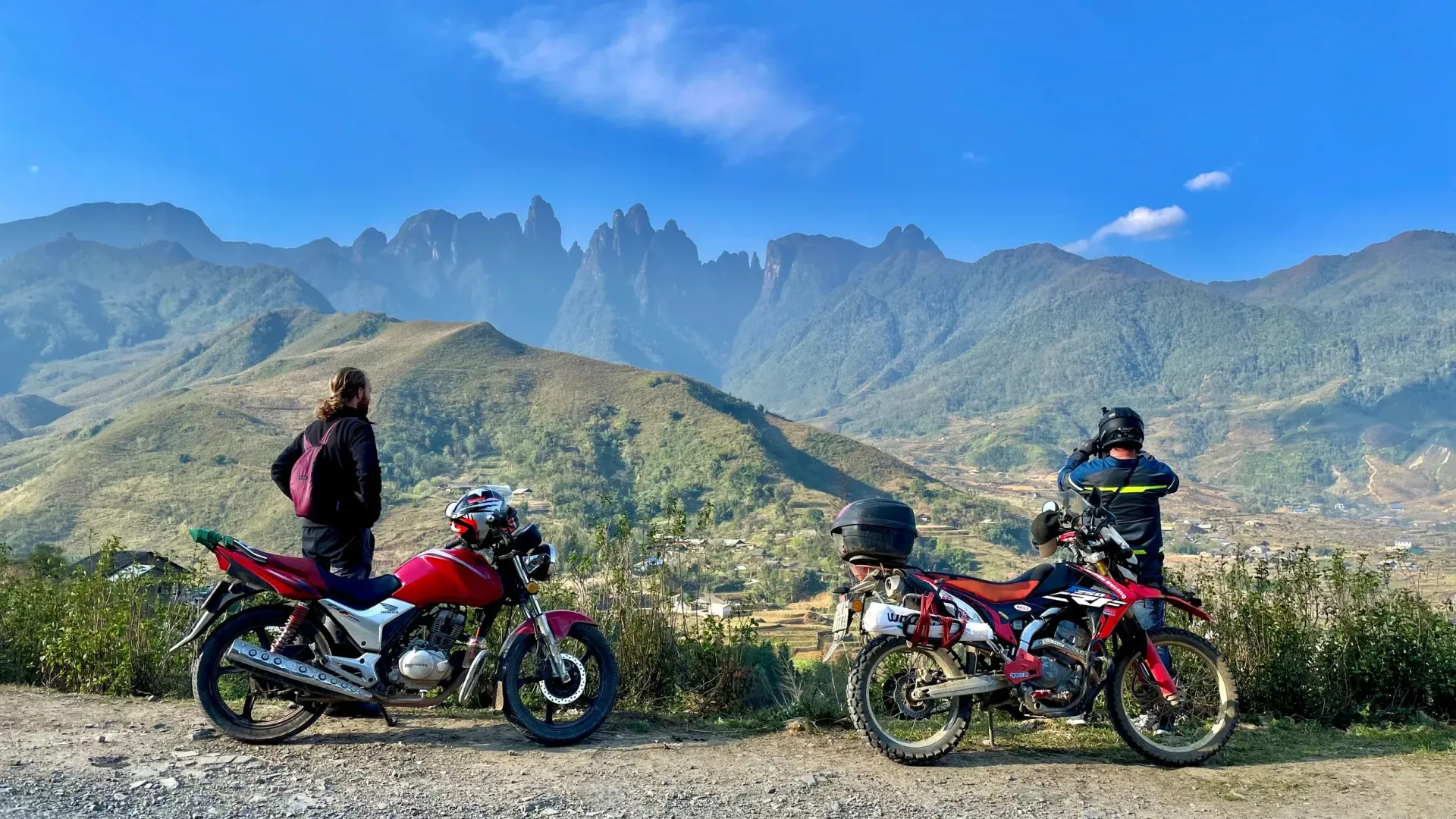 Ride a Motorbike Through the Mountains Ride a Motorbike Through the Mountains
