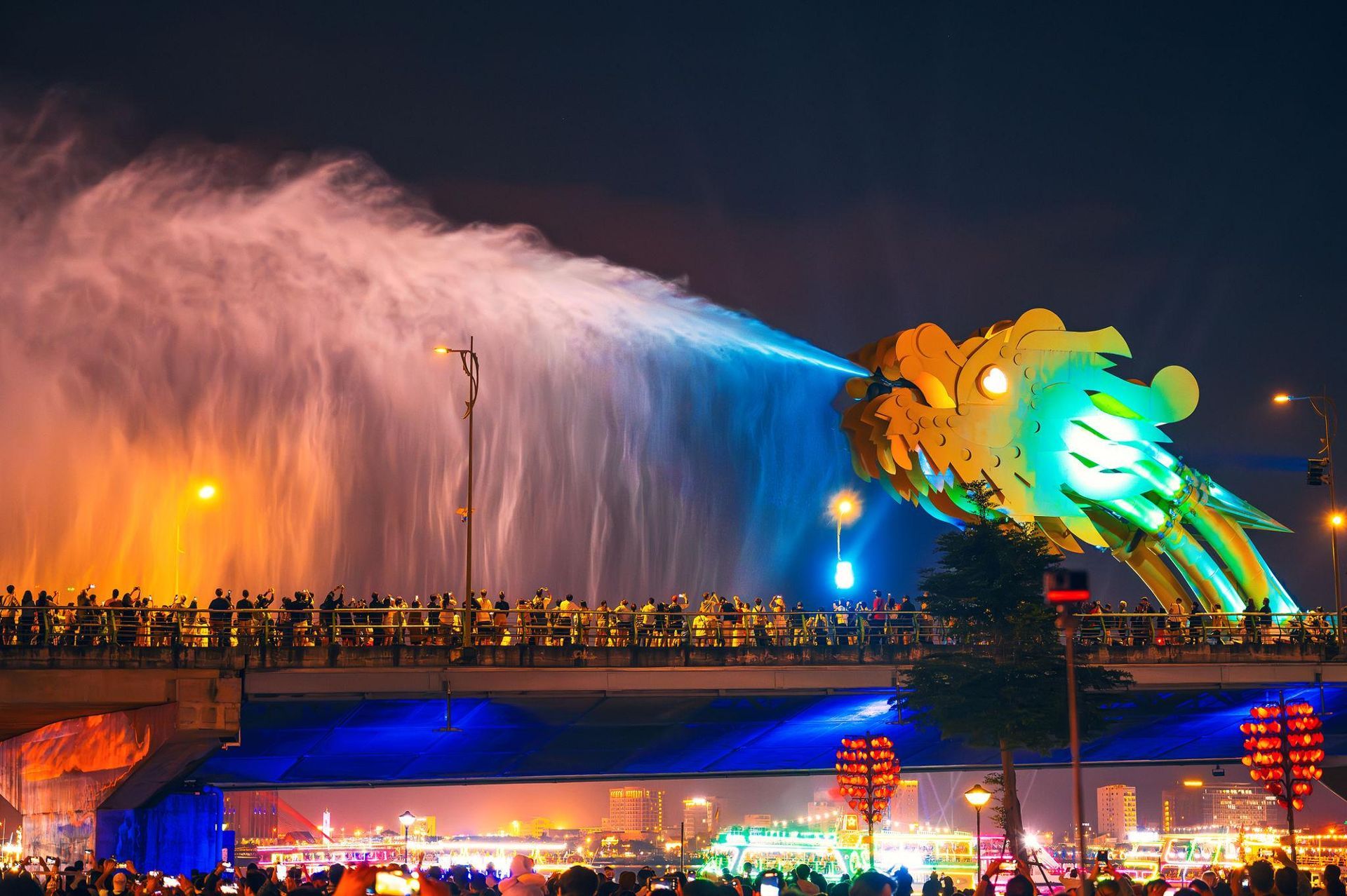 Visit Dragon Bridge & Nightlife Scene Visit Dragon Bridge & Nightlife Scene