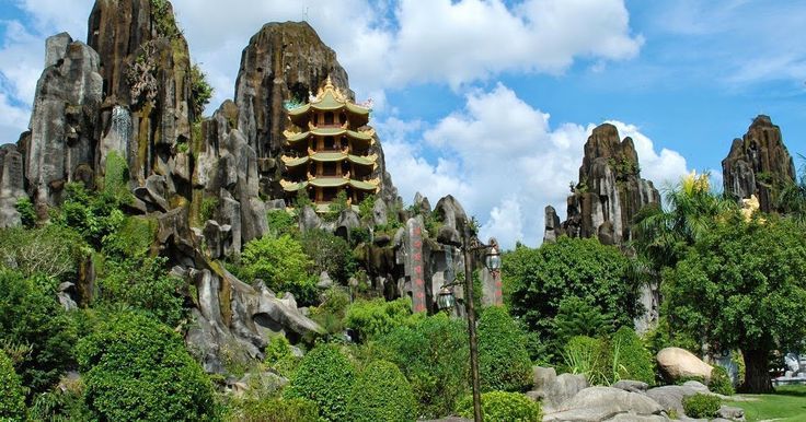 Pagodas and Temples Within the Marble Mountains