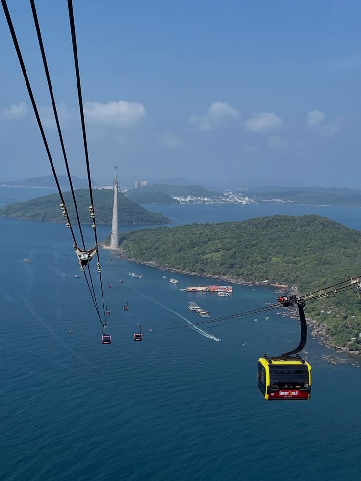 Ride the Cable Car to Hon Thom Island