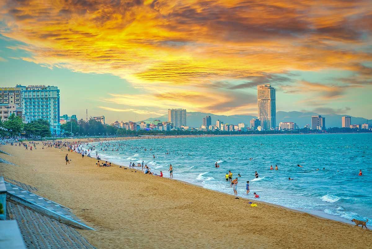 Walk Along Quy Nhon Beach Promenade