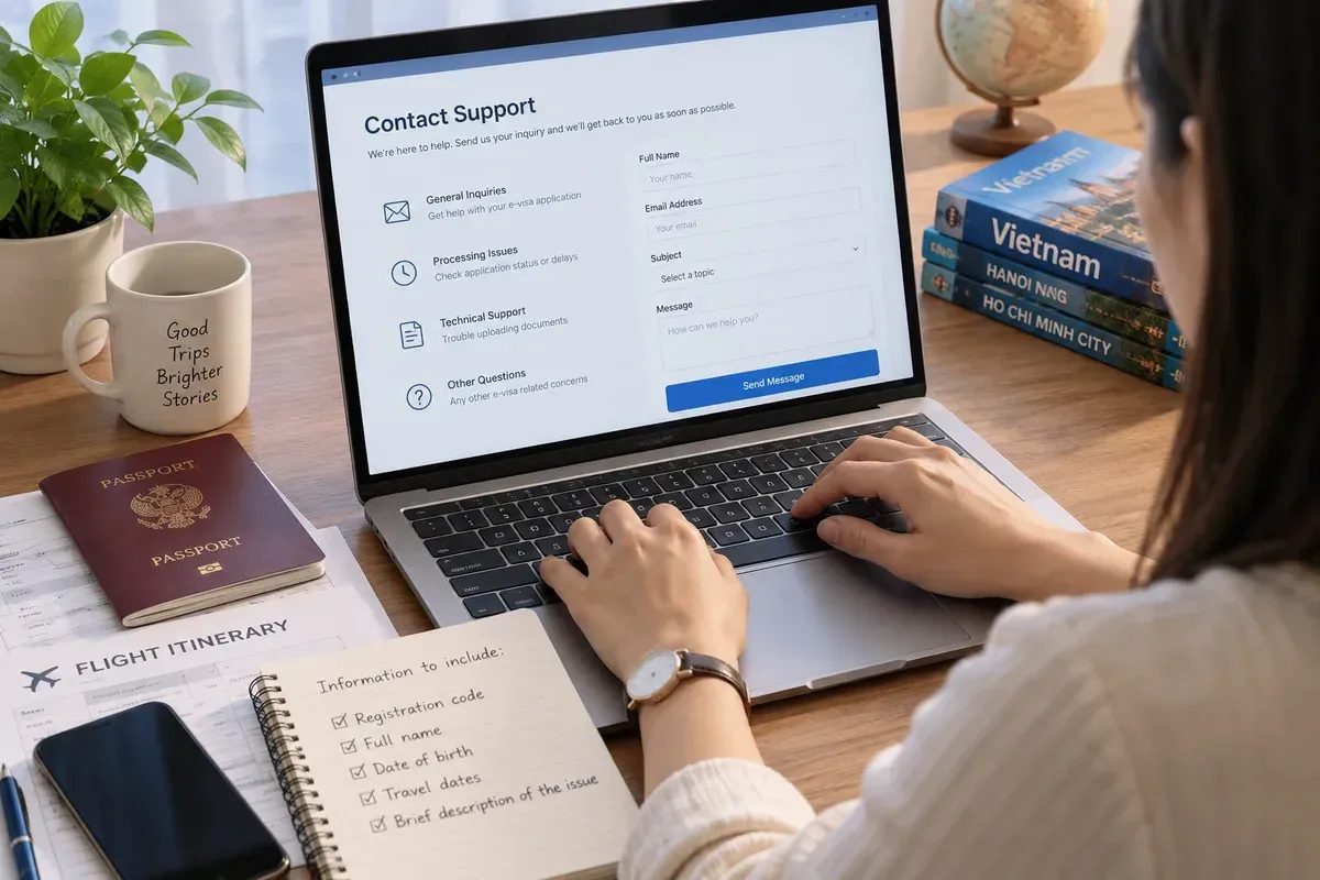How to Contact Vietnam E-Visa Support