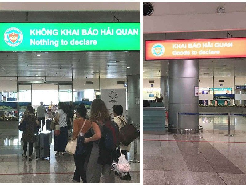 Going Through Customs