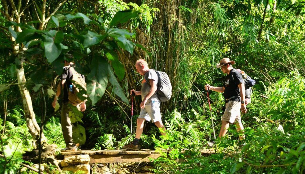 Trekking in Ba Be National Park